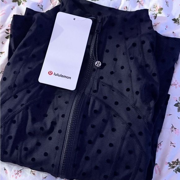 NEW Lululemon Black Polka Dot Women's define Jacket - Picture 5 of 5